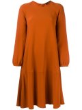 long sleeve a-line dress