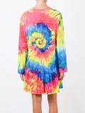 elephant tie dye effect dress