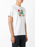 hat print T-shirt 
