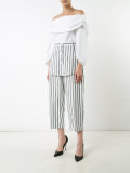 striped skirt trousers 