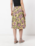 floral print skirt 