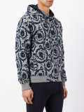 embroidered hooded sweatshirt
