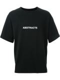 'Abstracts'印花阔袖T恤