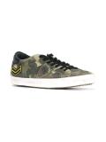 camouflage print sneakers