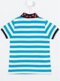striped polo shirt 
