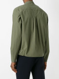 band collar shirt 
