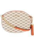 logo pattern cross body bag