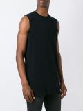 sleeveless knit top