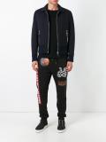 multiple prints sweatpants