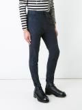 drawstring tapered trousers
