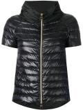 shortsleeved puffer jacket
