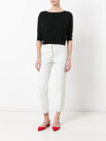button back sweater