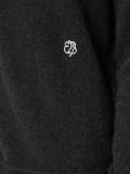 logo detail ribbed trim jumper 
