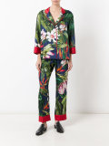 floral print blazer