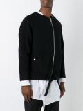 cropped zip up jacket