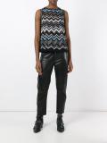 zig zag tank top