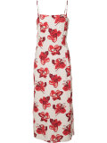 floral print fitted dress
