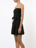 strapless mini-dress 