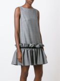 'Semiha' ruffled hem dress