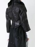 wide lapel cropped jacket