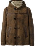 hooded short coat