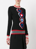 sheer detail jumper