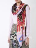 'Heart Flames' scarf
