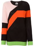 colour block sweater