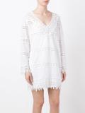 floral embroidered detail dress