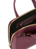 double handles zipped tote