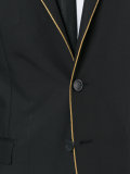 contrasting pipping blazer