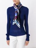 jacquard scarf