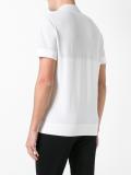 two-tone polo shirt