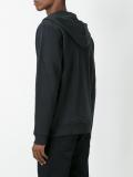 zipped hoodie