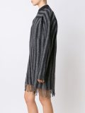 striped knitted dress