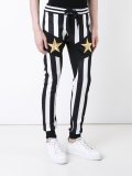 星星与条纹刺绣工装裤