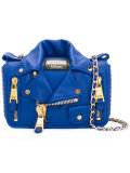 biker jacket shoulder bag
