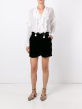 velvet shorts