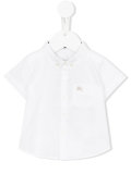 logo embroidered shirt