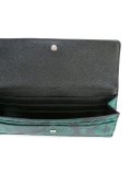 snakeskin effect wallet