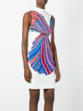 printed sleeveless dress 