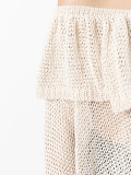ruffle knit top
