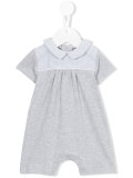 striped detail romper