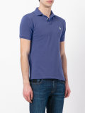 logo embroidered polo shirt