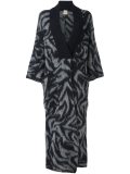 patterned cardi-coat