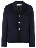 round hem cropped jacket