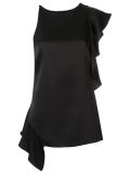 ruffled blouse