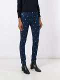 star studded skinny jeans