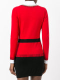illusion knitted top 