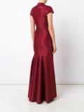 v-neck gown 